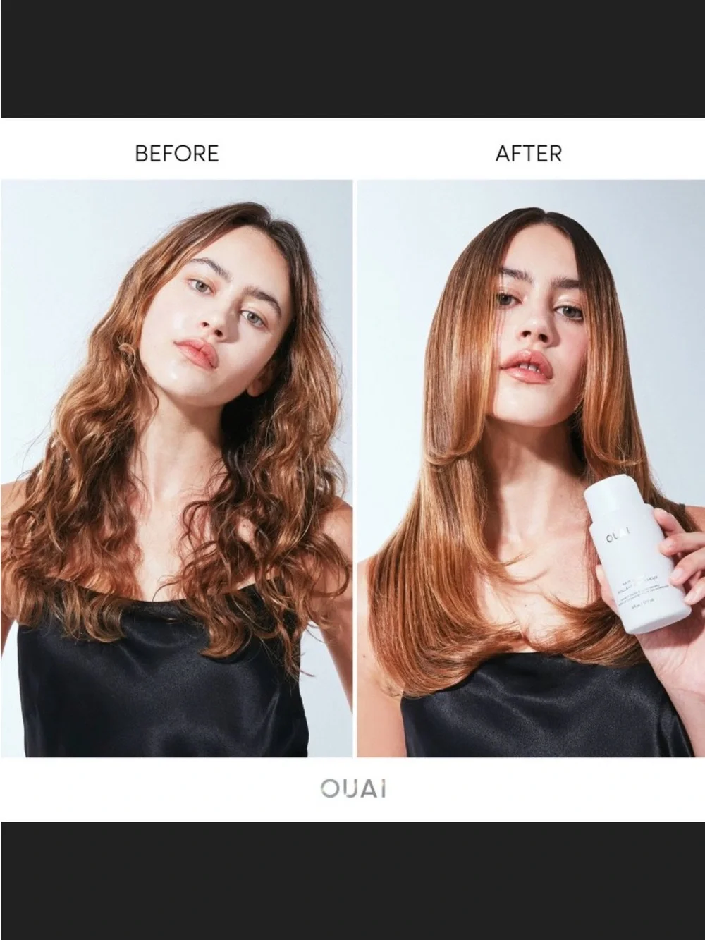 New OUAI Hair Gloss Damage Repair Shine Smooth Heat Protect All Hair Types 6oz